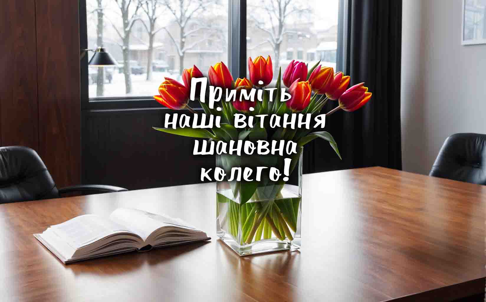 привітання для жінок колег